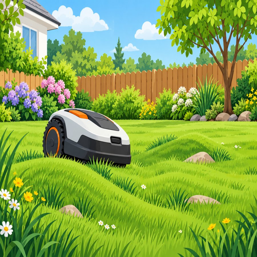 Best robot lawn mowers navigating rough uneven garden terrain